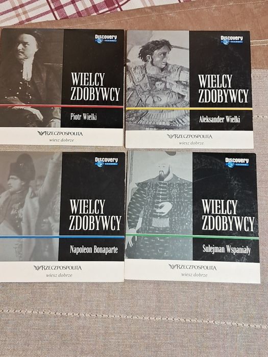 Czterej wielcy zdobywcy świata na DVD.