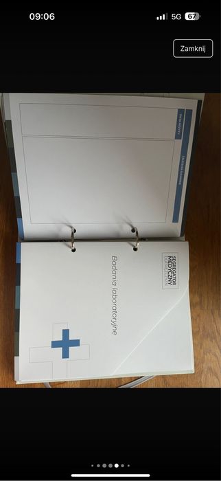 Segregator medyczny dla mężczyzn