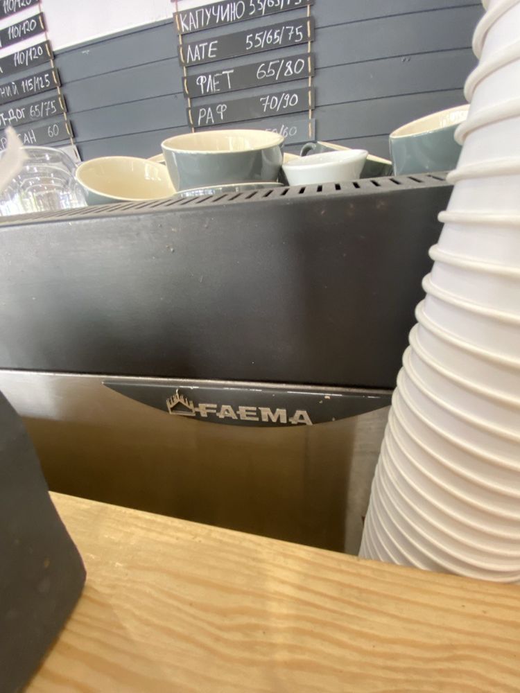 Кофемашина faema e98 president  Гриндер fiorenzato