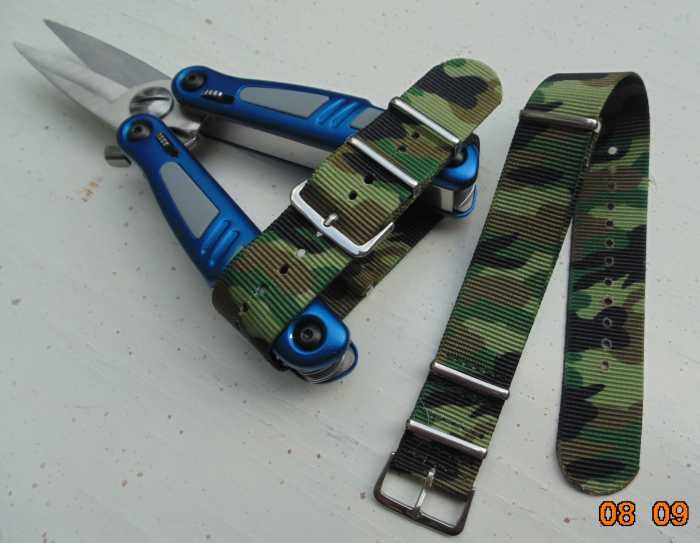 Pasek do zegarka NATO nylonowy perlon 18mm 20mm 22mm 24mm zulu strap