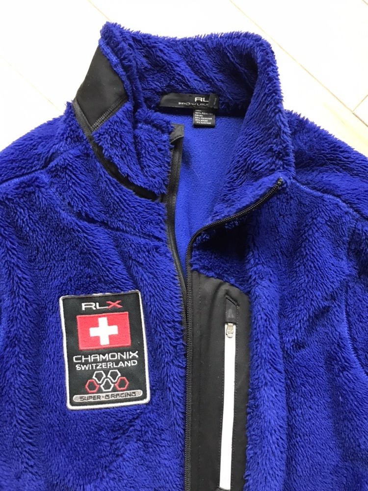 Rlx Ralph Lauren kurtka, bluza POLAR Tech. + long t-shirt