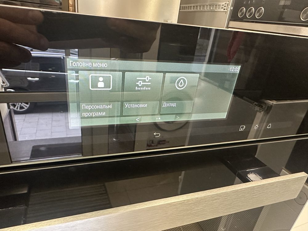 Духова шафа - пароварка Miele DGC 6800(Німеччина) меню. Автопрограми