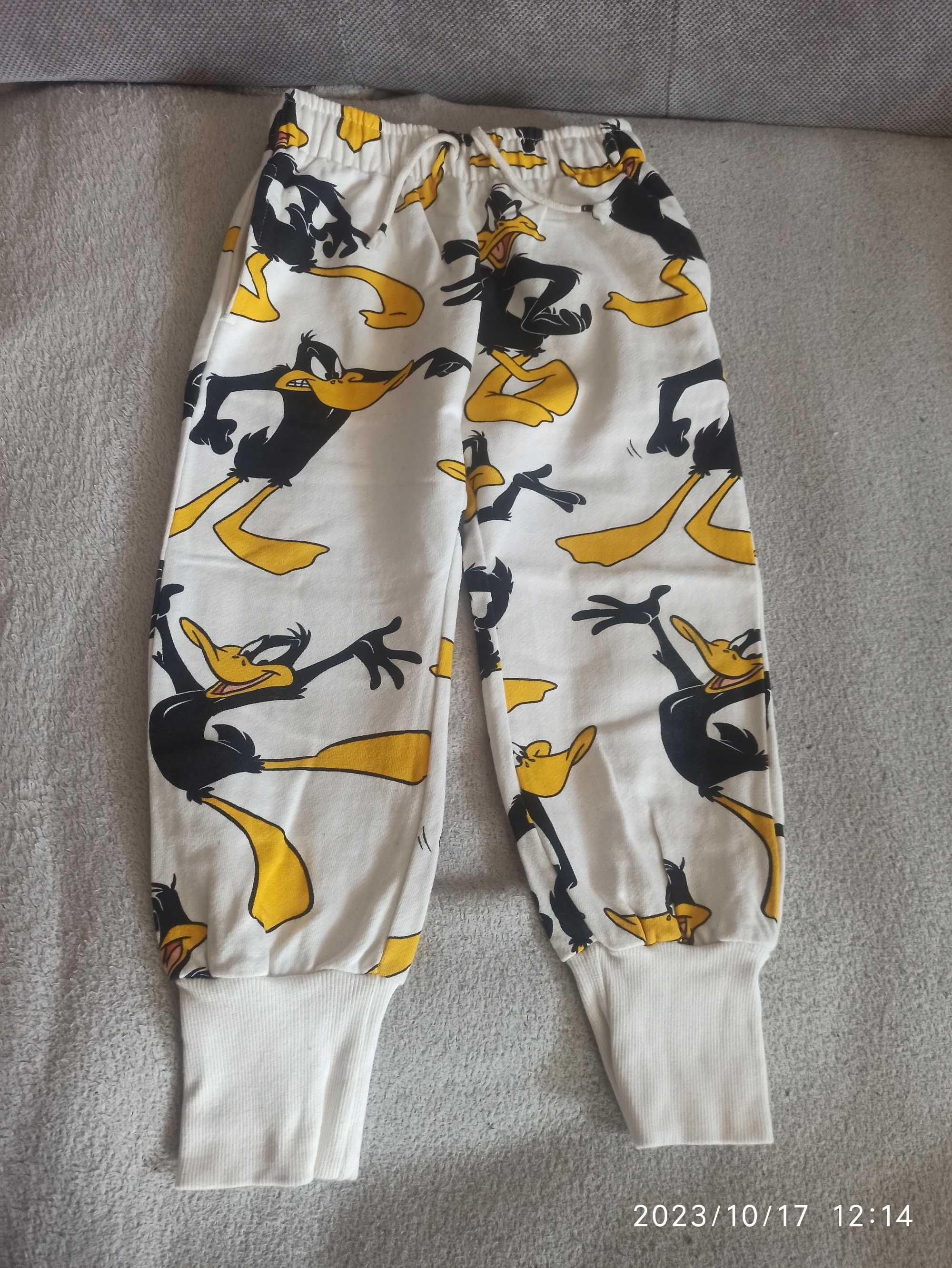 Spodnie chłopięce Reserved kaczor Daffy 110