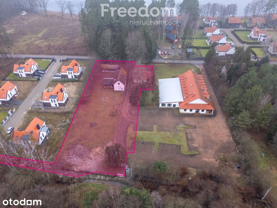 Działka pod ośrodek wypoczynkowy w Tomaszkowie