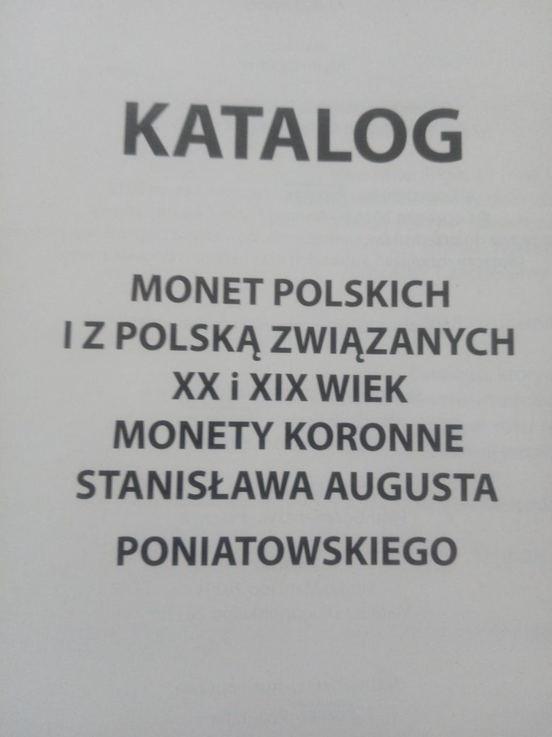 Katalog Monet Polskich - zestaw 4 sztuk