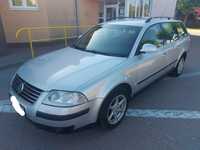 Volkswagen Passat B5 FL 2004 r. 1.9 TDI Kombi Alufelgi Klima