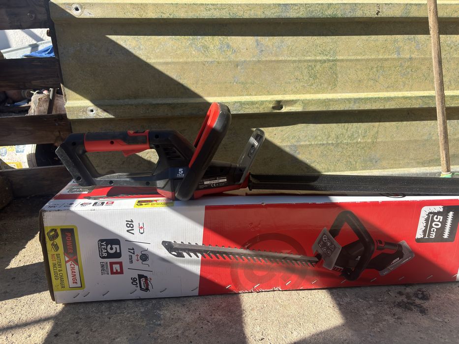 Corta-sebes + 2 baterias