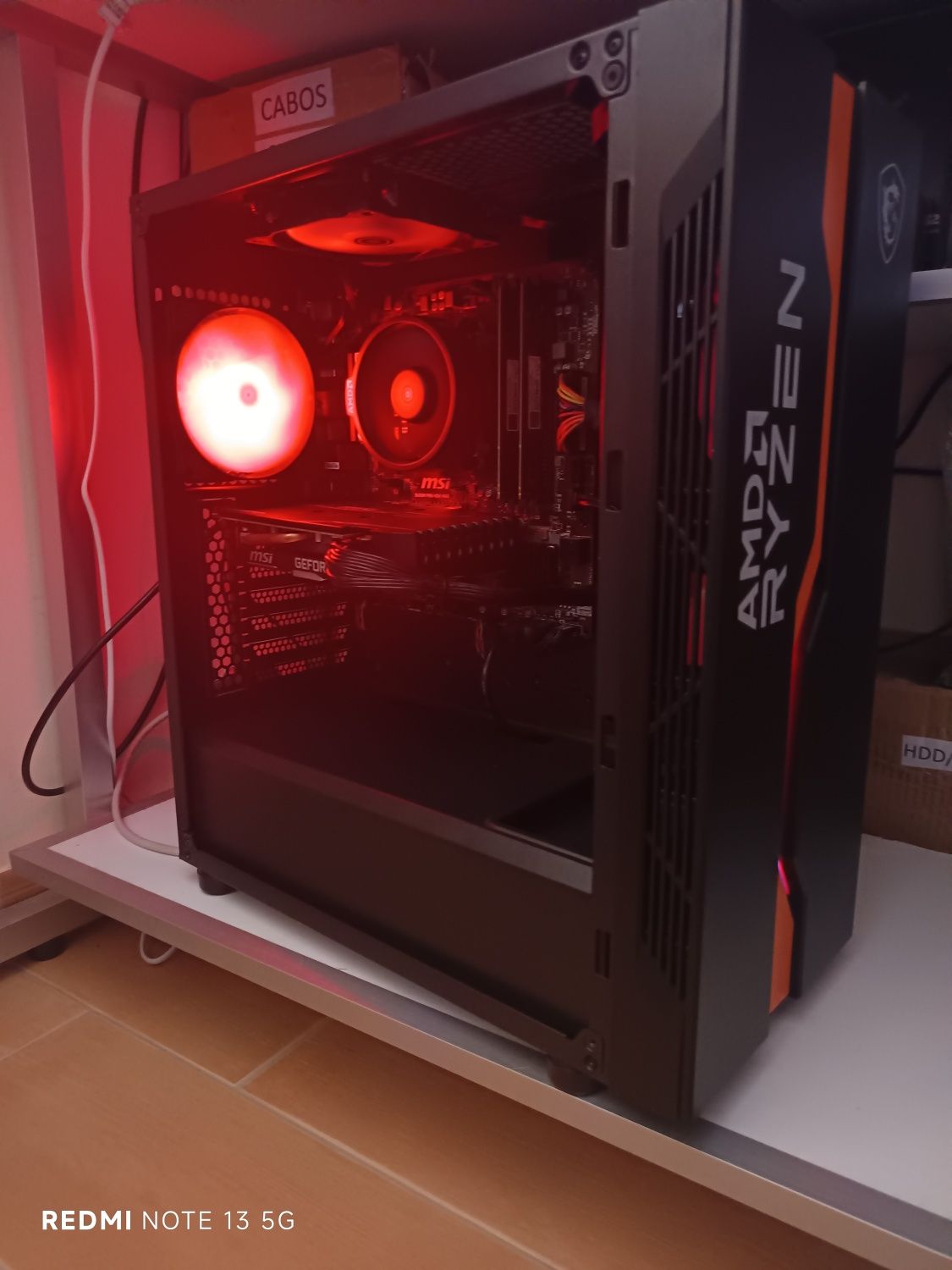 Desktop MSI  Ryzen 5 3600 4.2 GHz Turbo