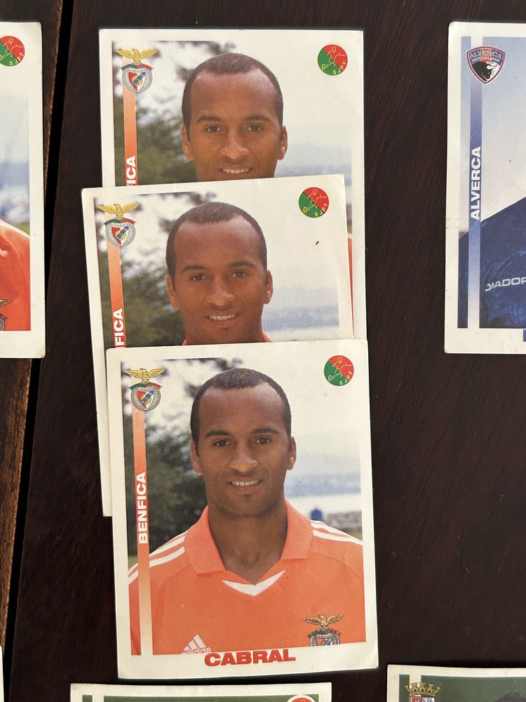 Colecão Cromos Panini Epoca Futebol 01-02