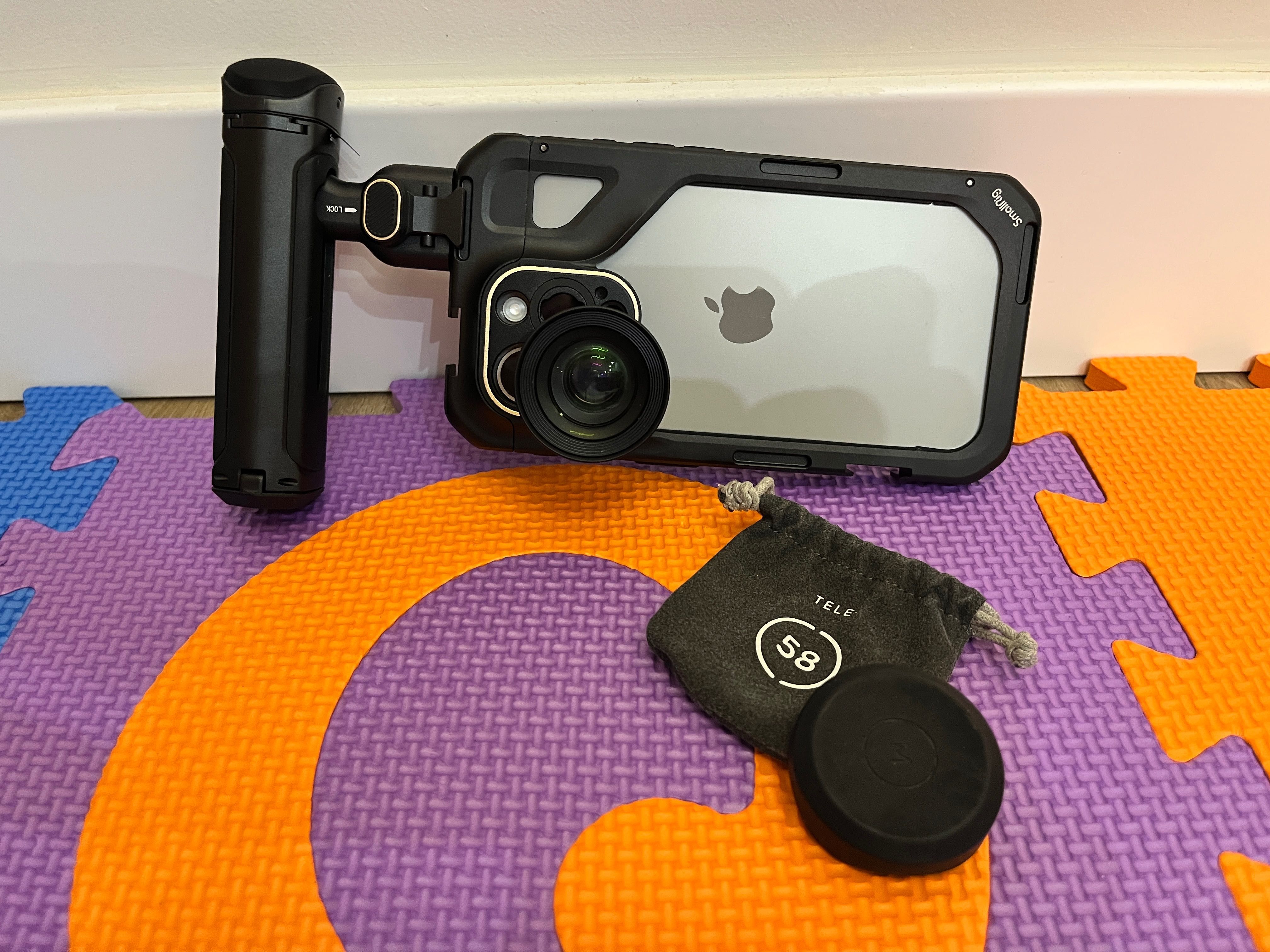 Lente Objectiva Tele 58mm para telemóveis e iPhone MOMENT Série-M
