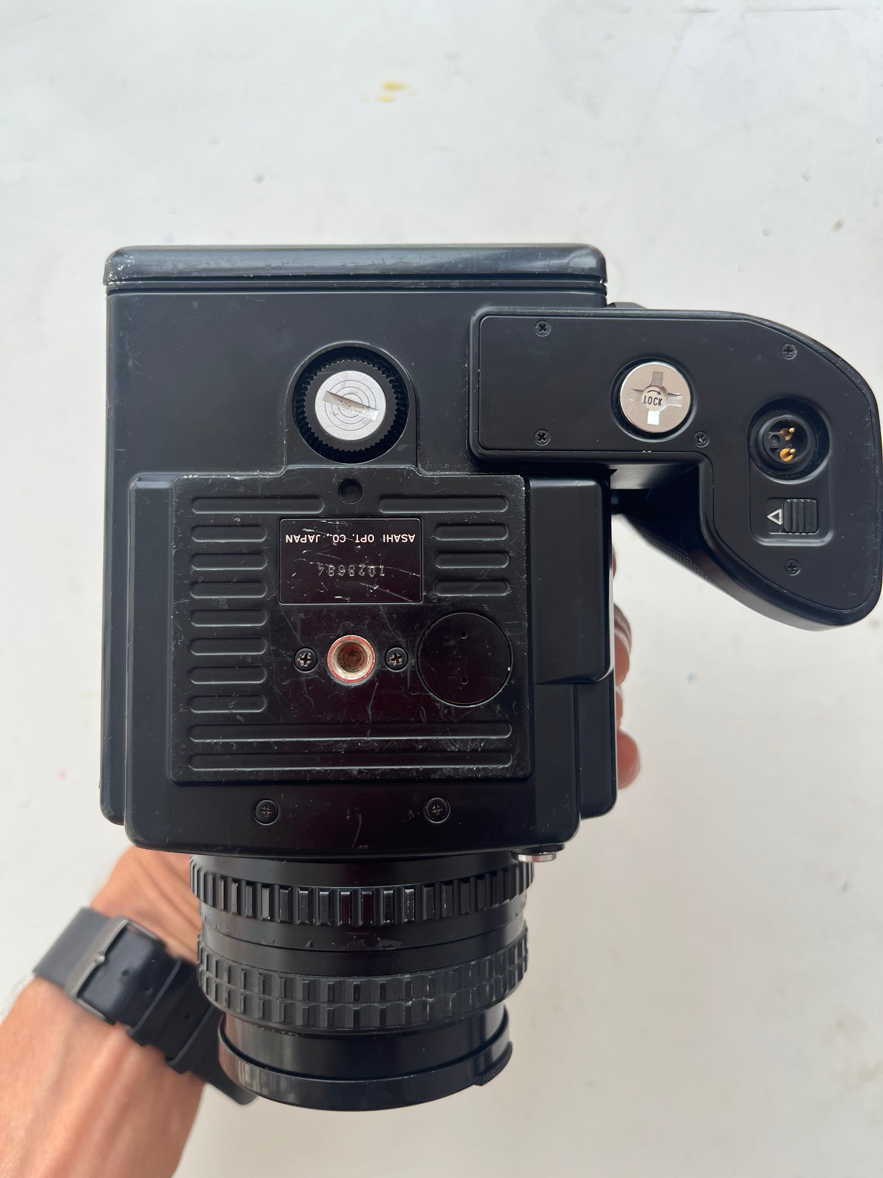 Pentax medium format camera + objective