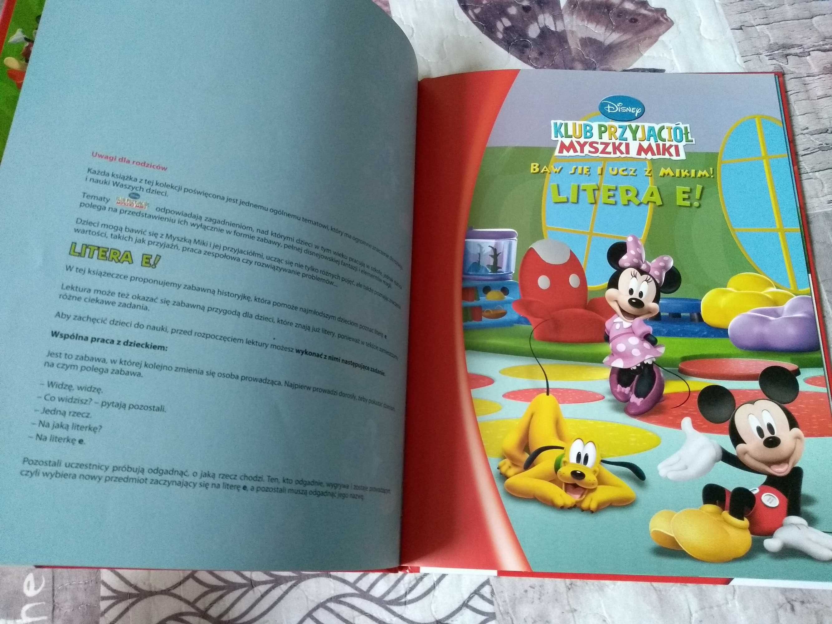 Klub przyjaciół Myszki Miki Baw się i ucz z Mikim! Część 10 Litera E