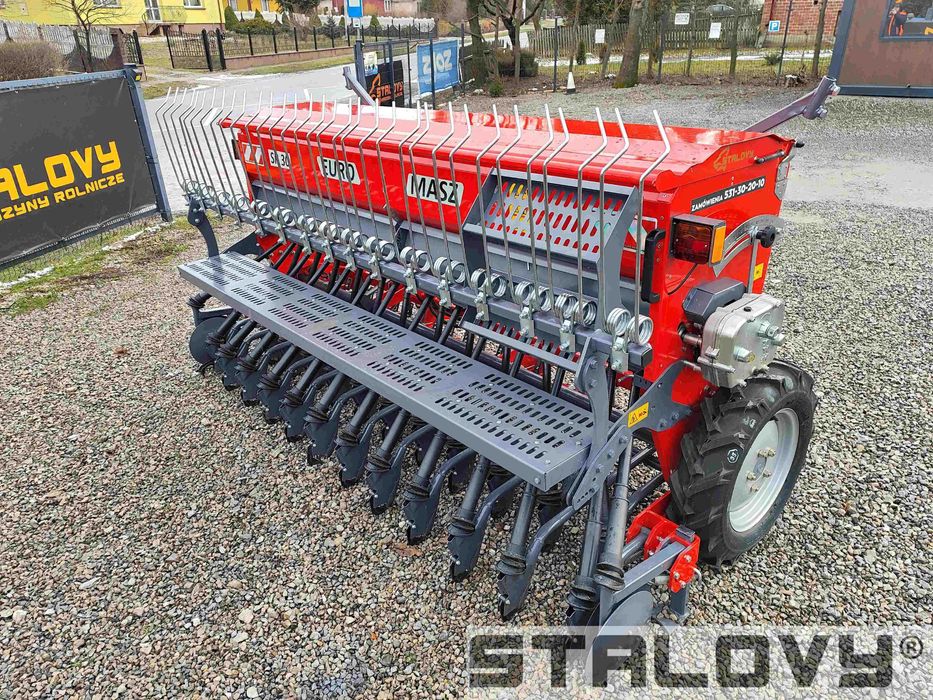 Siewnik zbożowy stopkowy talerzowy nabudowany 2,5 2,7 3,0 Stalovy nowy