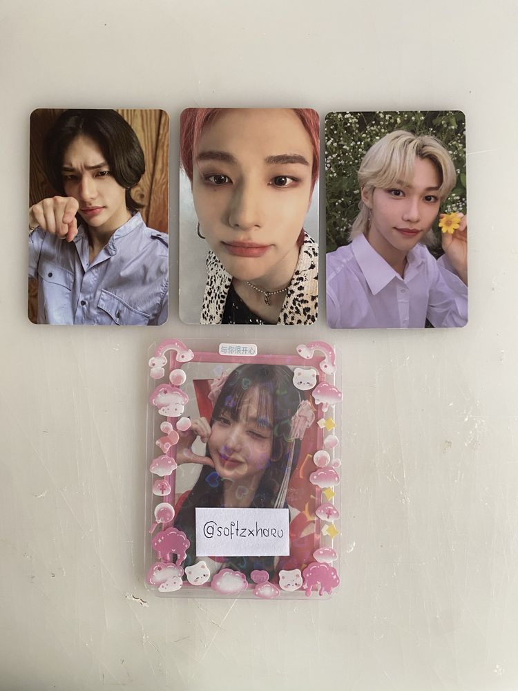 Stray kids photocards!