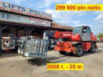 Manitou MRT 2540 Privilege 4x4 ładowarka obrotowa 25 m  terenowa teleskopowa mrt 2150 1840 merlo roto 45.21 dieci genie