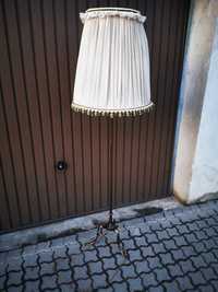 Lampa stojąca regulowana mosiezna z Niemiec zabytkowa