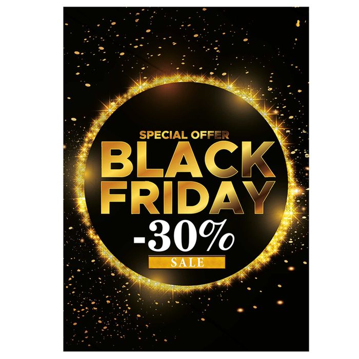 plakat black friday, plakat sale, plakat wyprzedaż, plakat promocja