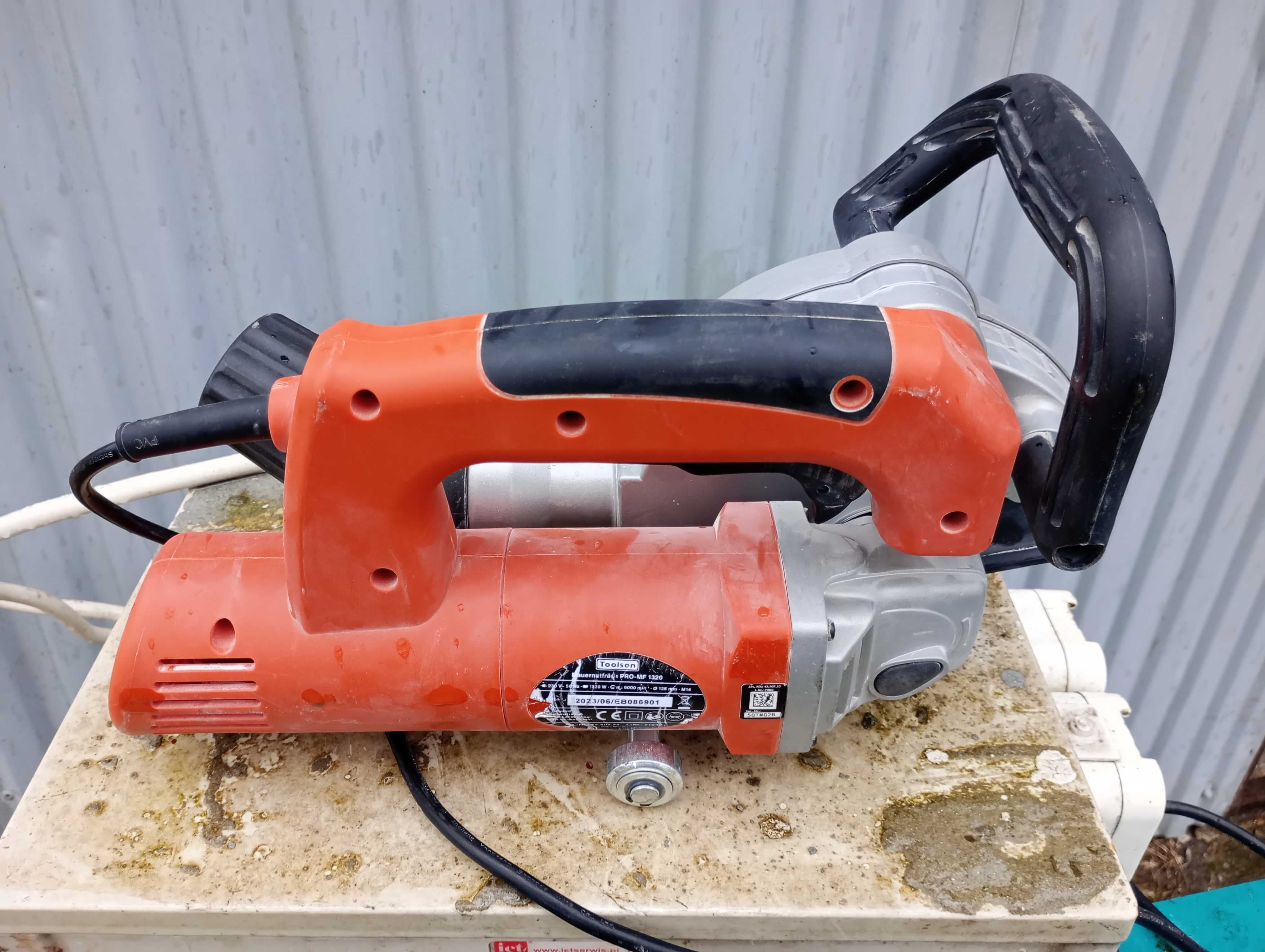 Bruzdownica Toolson PRO MF 1320 USZKODZONA.