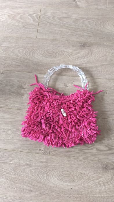 Mala trapilho Rosa