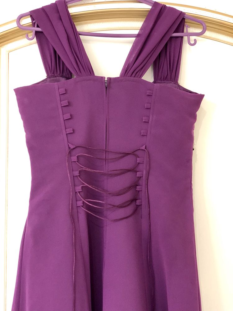 Сукня фіолетова випускна вечірня