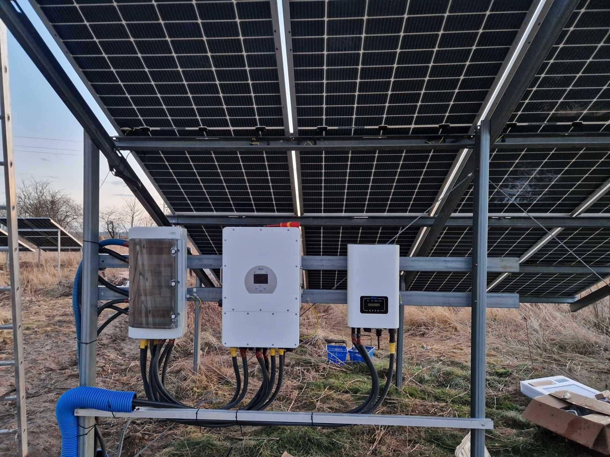 Instalacja Fotowoltaiczna 10KW /MAGAZYN ENERGI 15 KWH DEYE-LIMIT