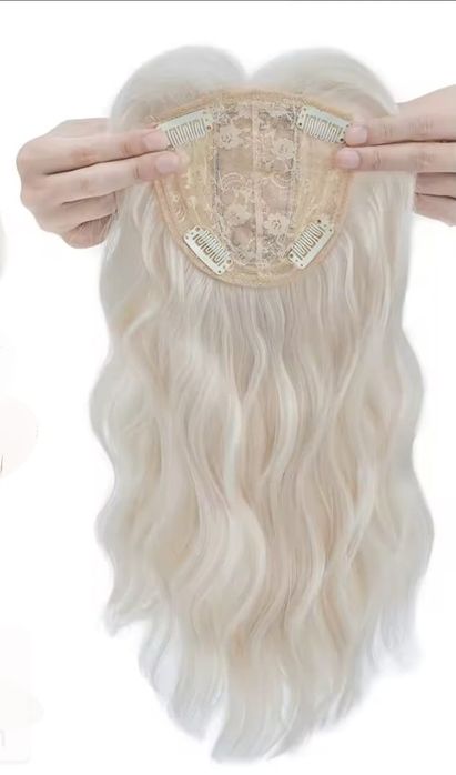 Topper nakładka na włosy Treska dopinka doczep