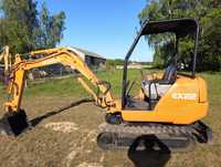 Mini koparka minikoparka Hitachi ex 22 ( JCB cat case Schaeff atlas )