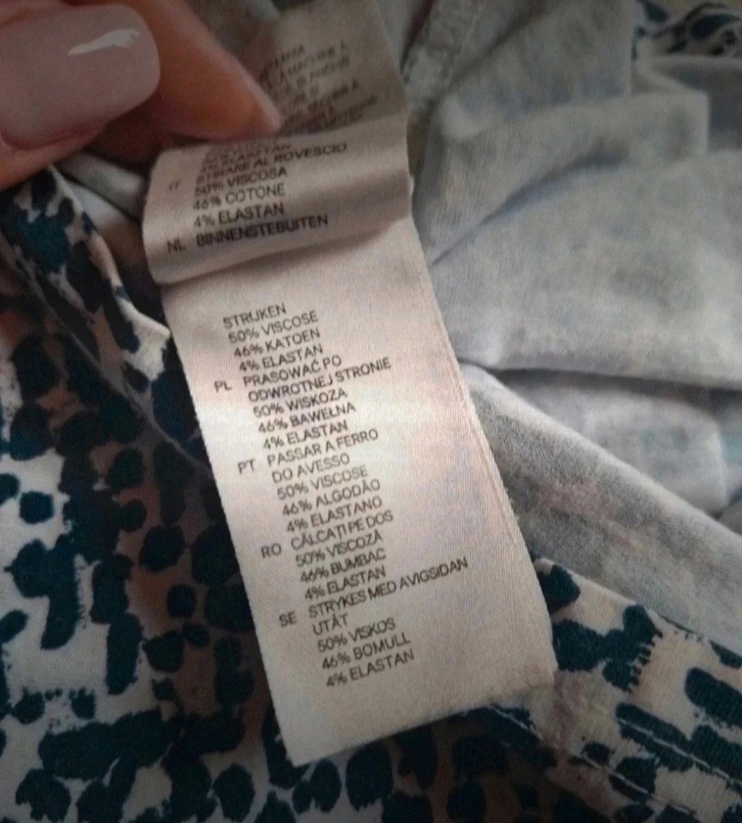 Długa sukienka maxi H&M rozmiar M 38