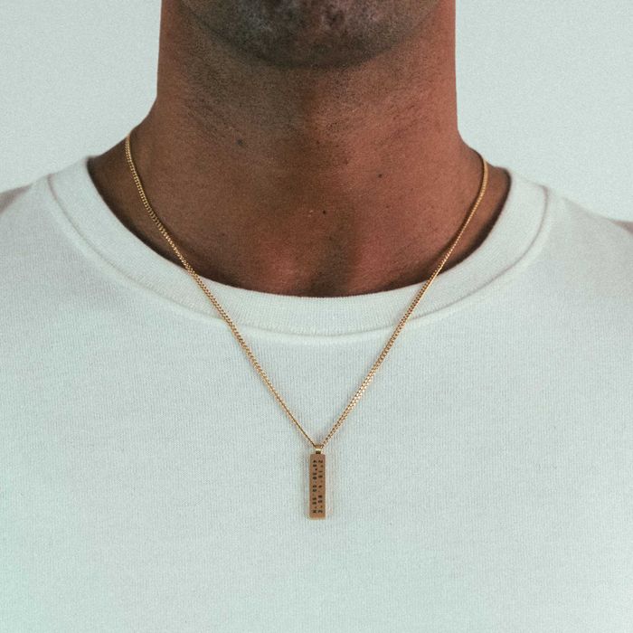 Joia - Colar de Barra Personalizado