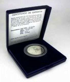 100 escudos Restauração de Portugal Prata Proof