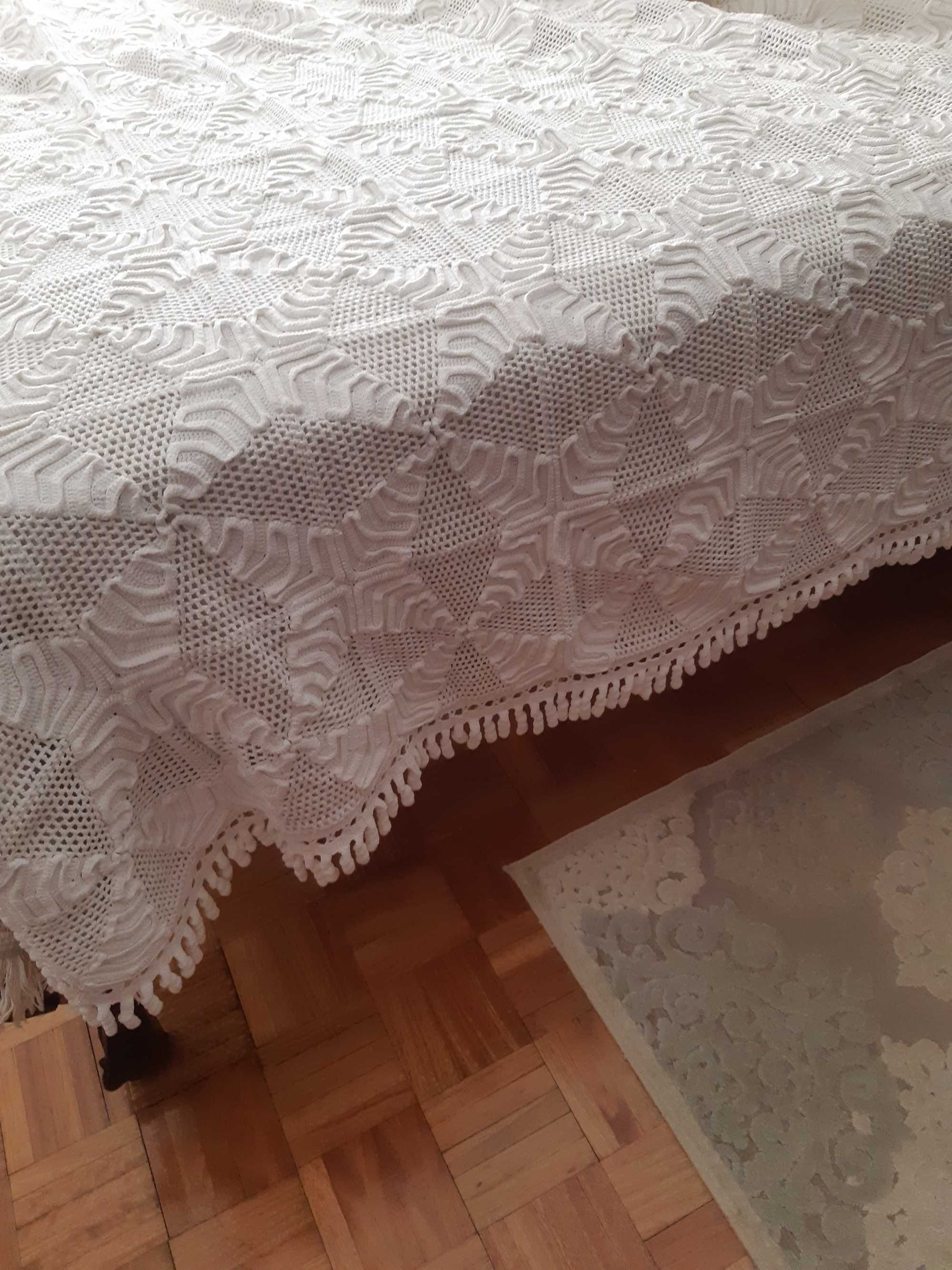 Colcha de Renda feita à mão Cama casal