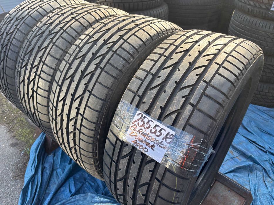 255-55-R18 BRIDGESTONE DUELER комплект летней резины GERMANY 2023