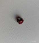 Pandora charms srebrna 925 ciemna truskawka z nasionami zawieszka