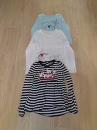 Фирменные реглан, футболка, туничка для девочки 5-6 лет.