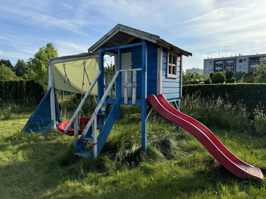 Domek drewniany dla dzieci