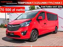 Opel Vivaro 9os !! Hak !! Tempomat !! Felgi aluminiowe !! Przyciemniane szyby !!