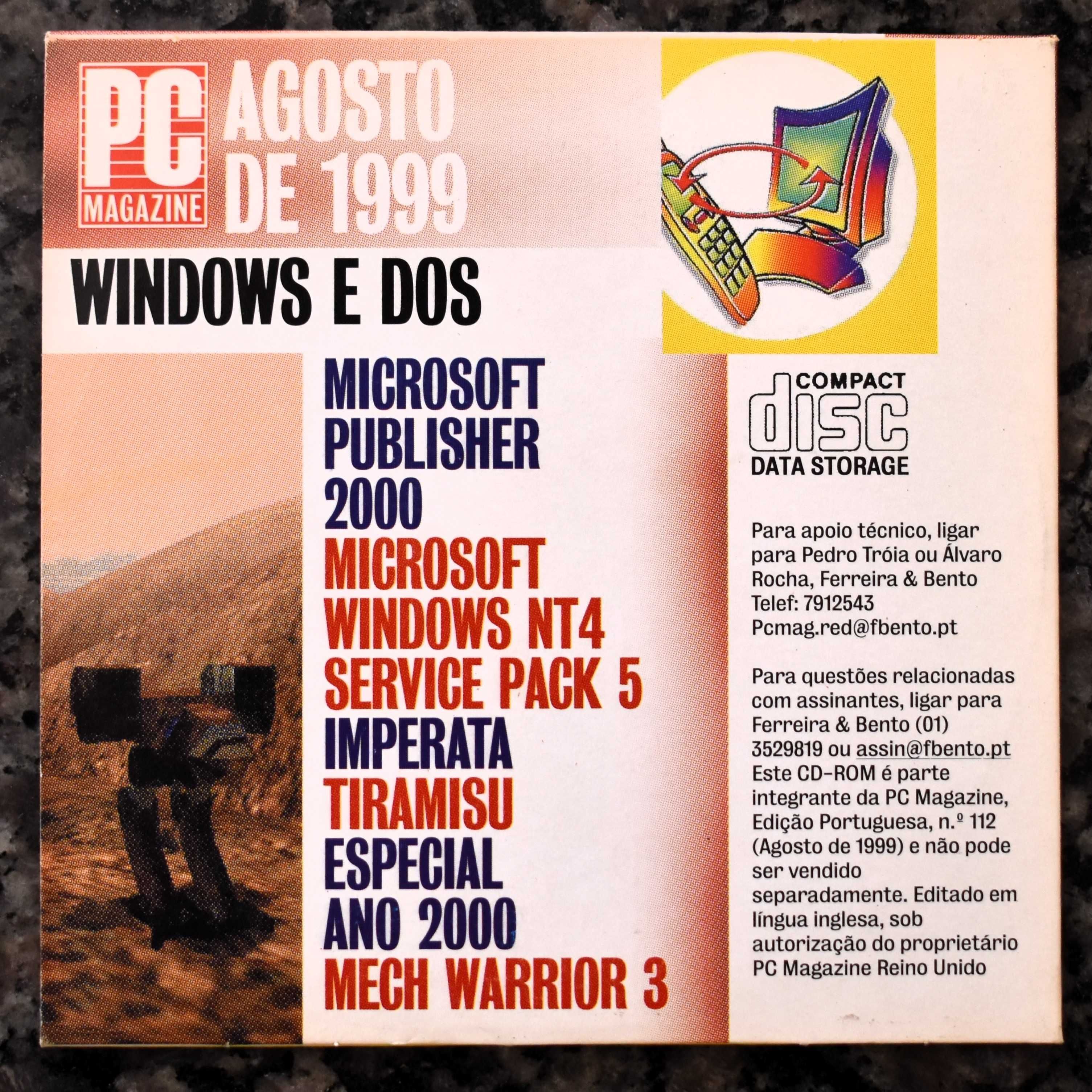 Revista PC Magazine nº 112 + CD-ROM's (1999)