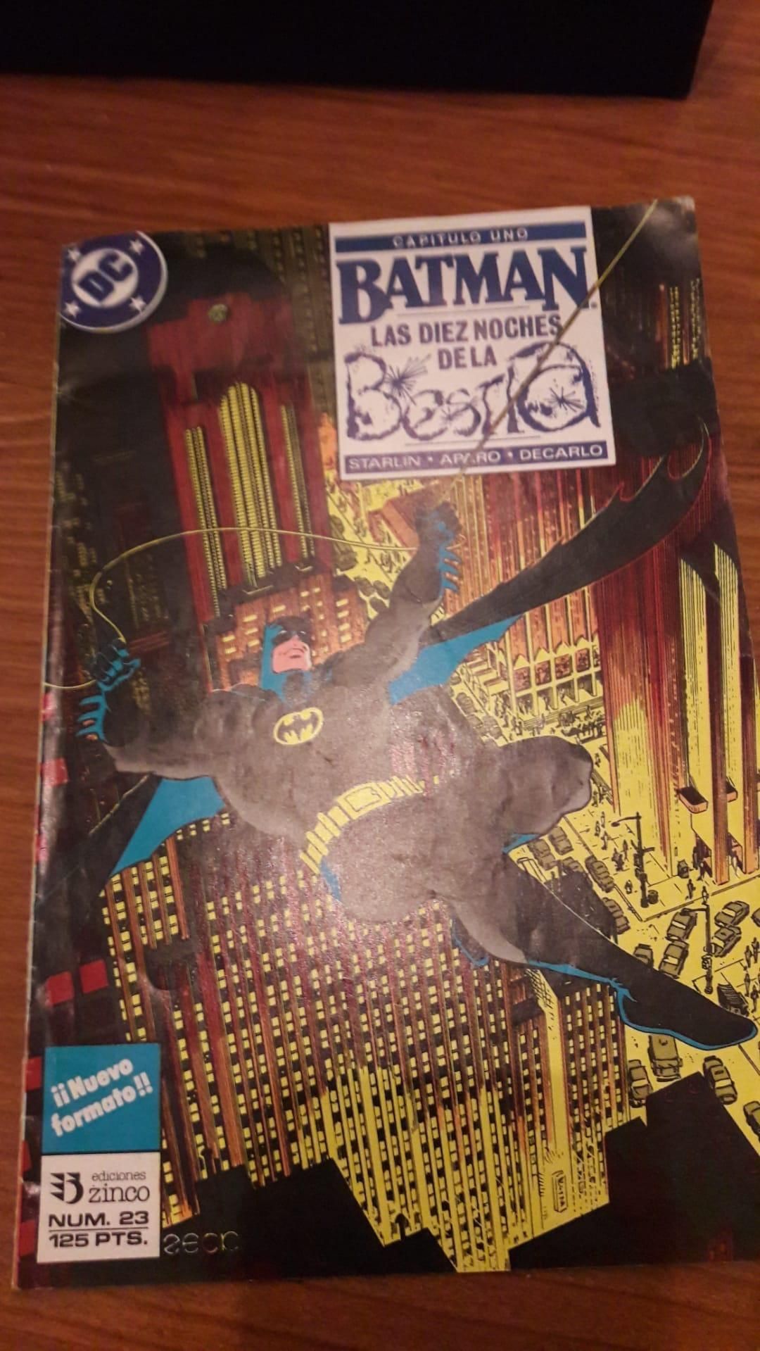 Revista Batman As Dez Noites da Besta (em espanhol)