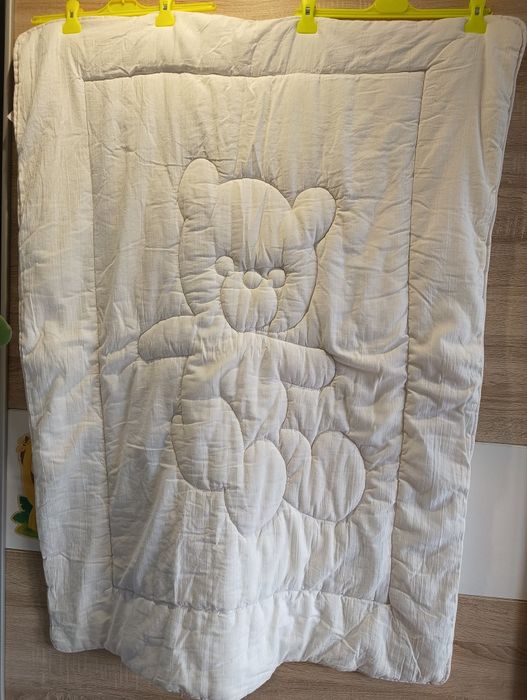 Kołdra dziecięca 100x135 z misiem
