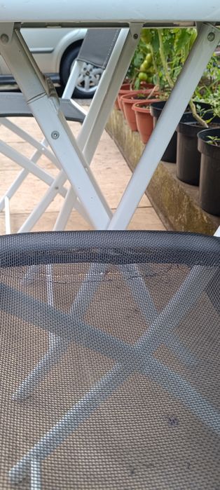 Stolik plus 2krzesła składane ogród balkon