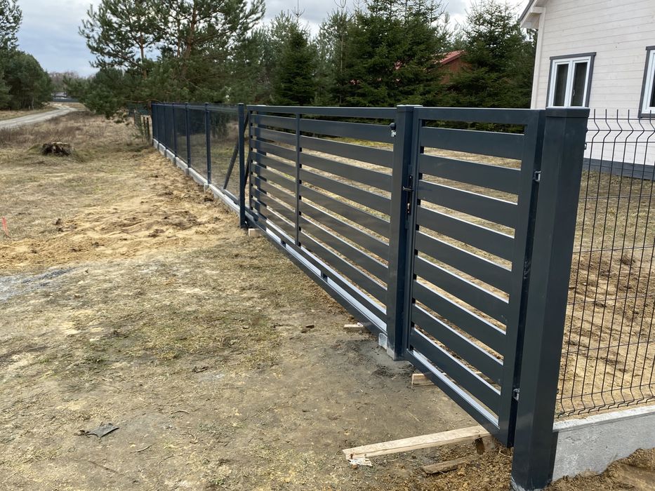 Ogrodzenie panelowe panel ogrodzeniowy Panel 153 fi4 KOMPLET.Promocja!
