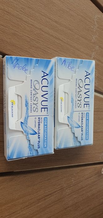 Контактні лінзи acuvue oasys ТОРИЧНІ