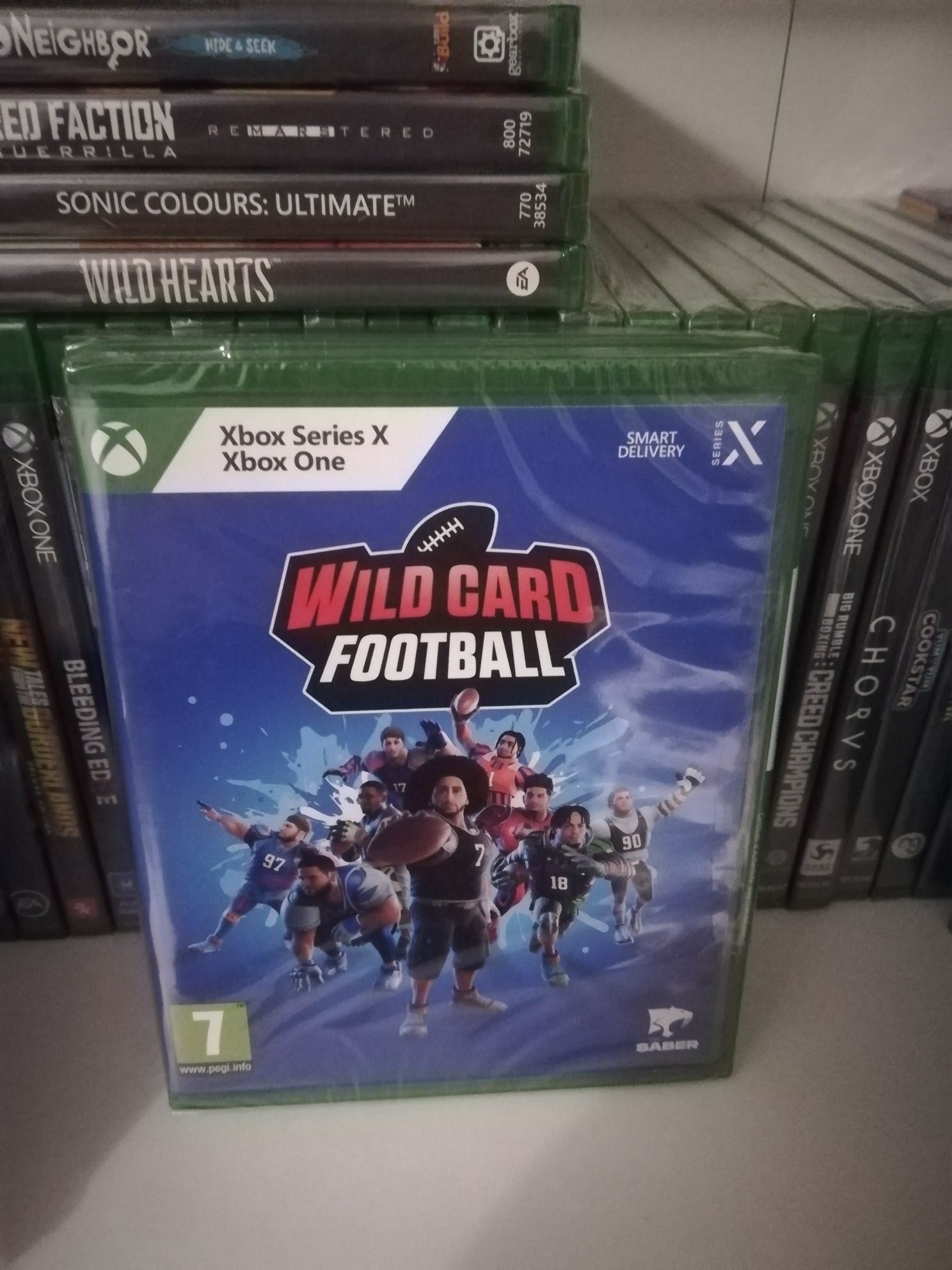 Wild Card football nowa folia xbox one series x