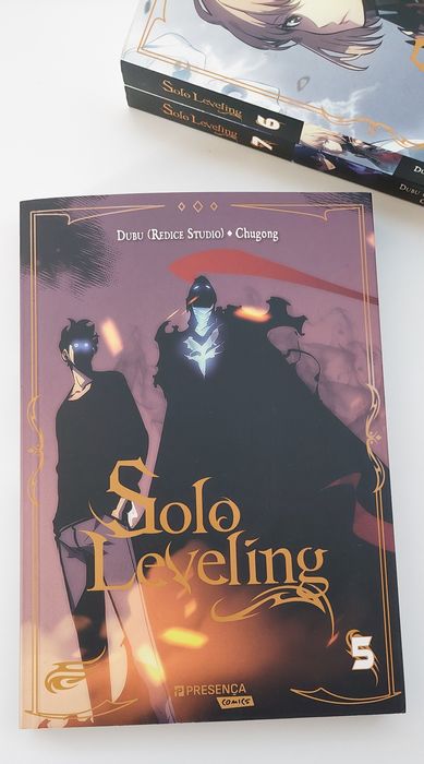 VENDO conjunto 7 livros Solo Levling (como NOVOS)