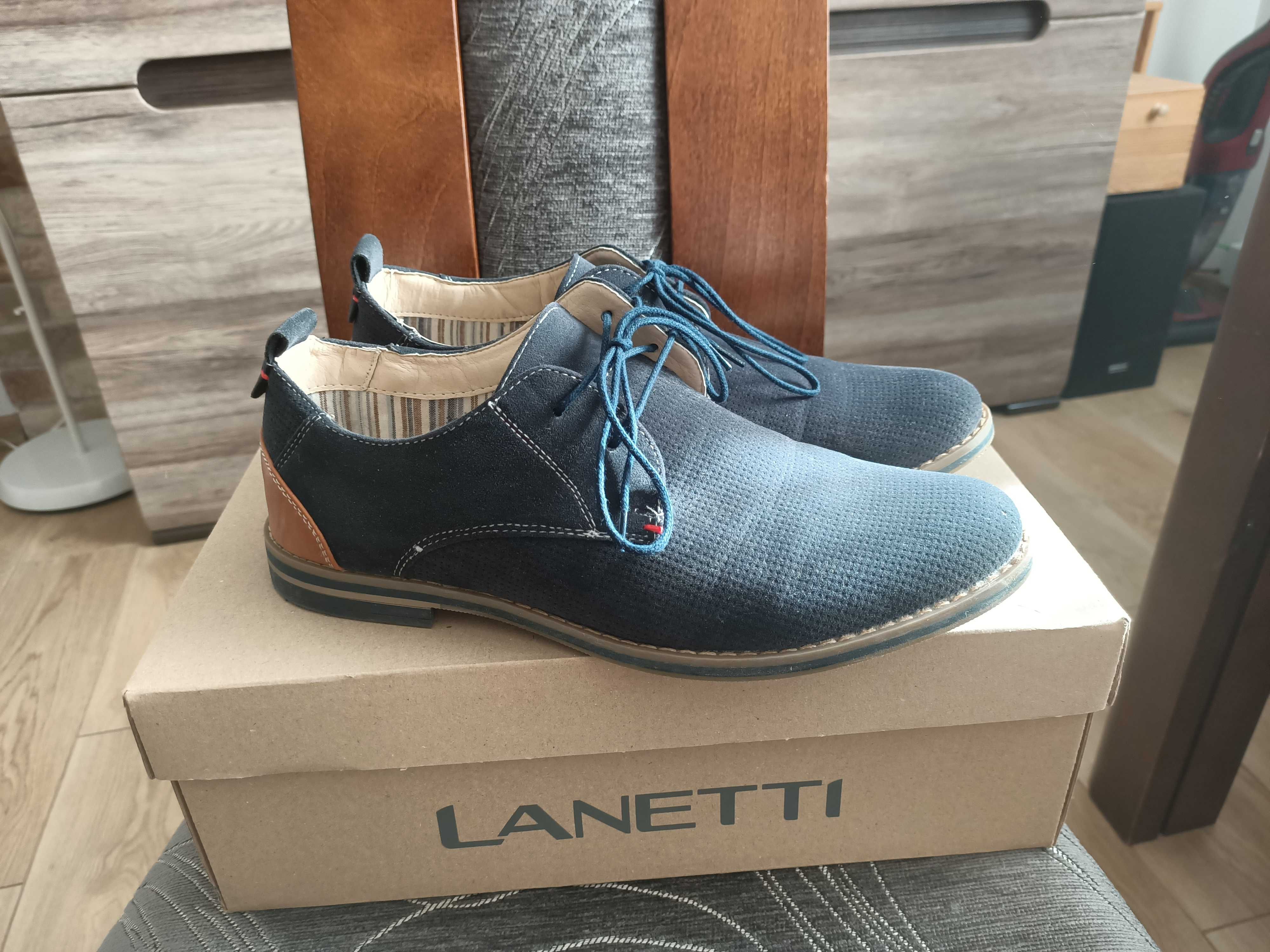 Buty Wizytowe Lanetti 39