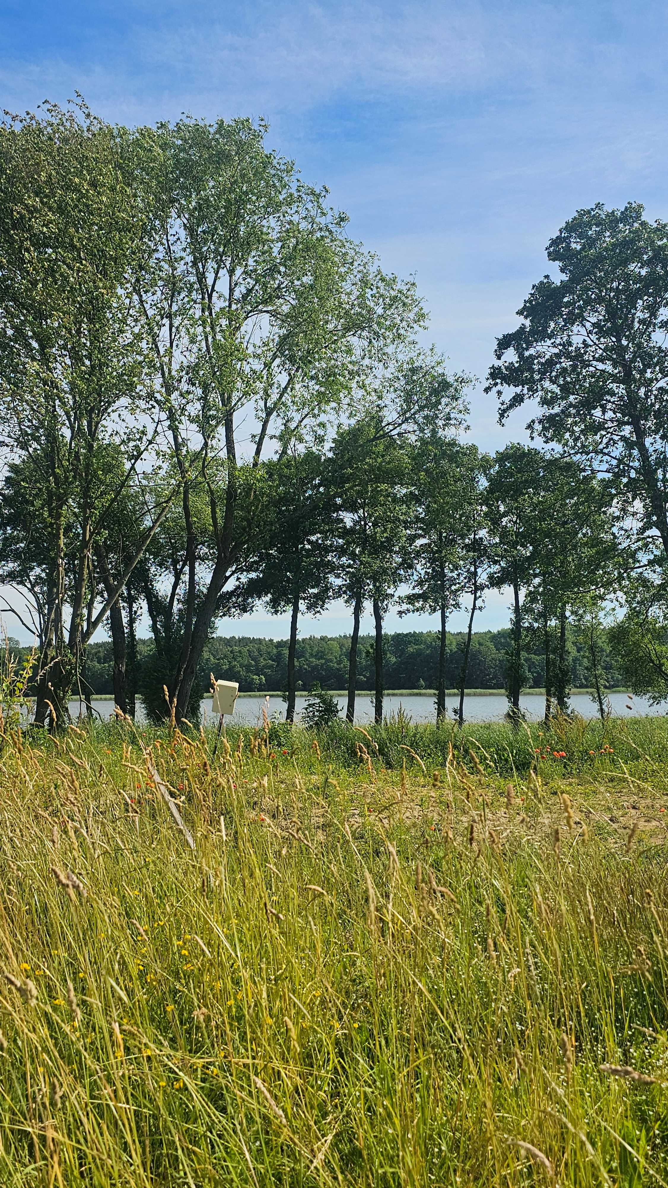 piękna działka nad jeziorem na poj.Drawskim