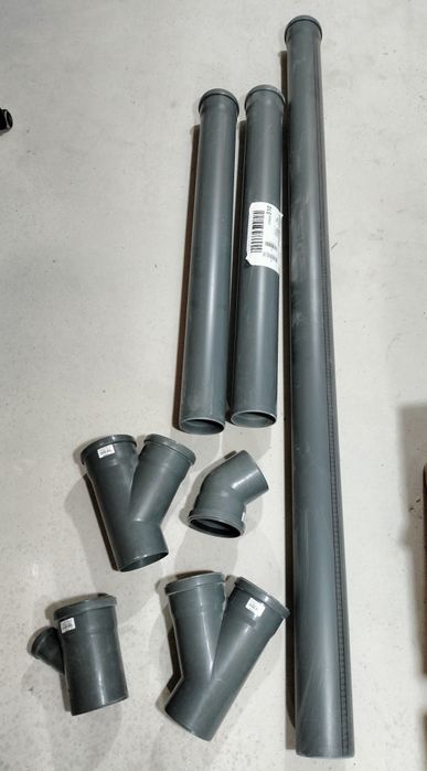 Труба каналізаційна 110, коліно 110