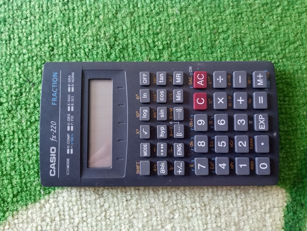 Kalkulator Casio fx 220 fraction