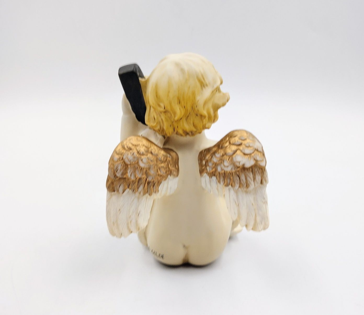 Anioł figurka aniołek Gilde Handwerk sygnowana retro vintage amorek