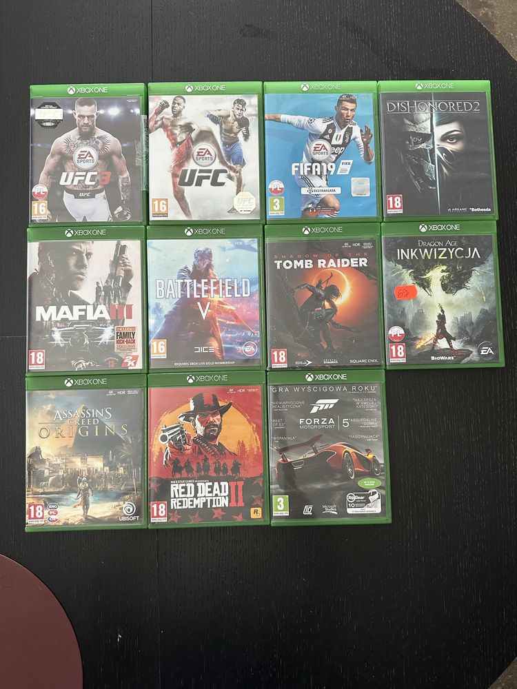 Pakiet Gier X Box 10+1 Gratis